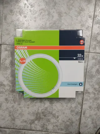 2 Lámparas Fluorescente Circular OSRAM 32W