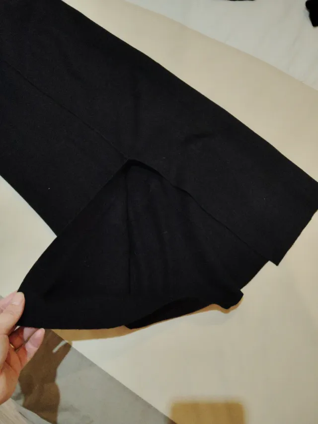 Conjunto dos piezas negro M