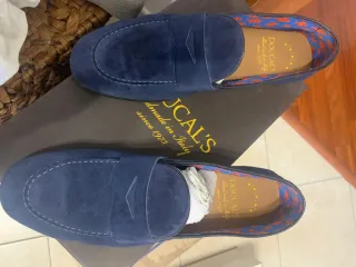 Mocassini Doucal's Uomo Blu