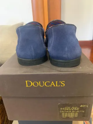 Mocassini Doucal's Uomo Blu