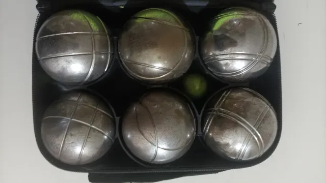 Juego de Petanca con Bolas Metálicas