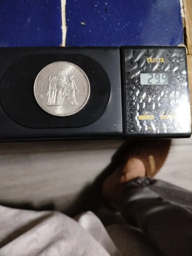 Moneda de Plata Francesa