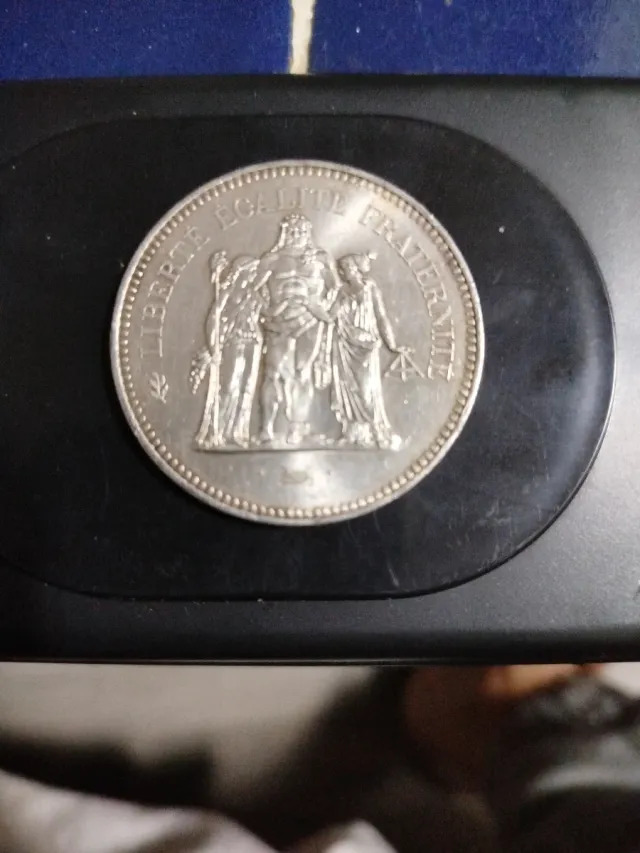 Moneda de Plata Francesa