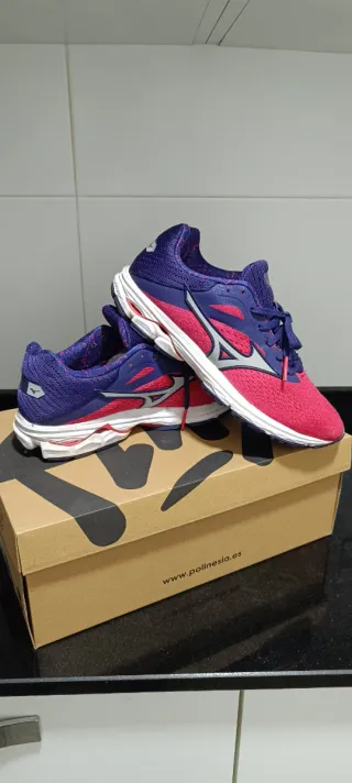 T.40 Zapatillas Mizuno Wave Rider 23 para Mujer