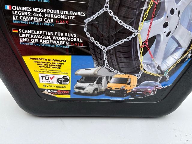 Cadenas autocaravana nieve 5-16 SUV/Camper/4x4