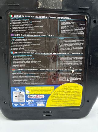 Cadenas autocaravana nieve 5-16 SUV/Camper/4x4