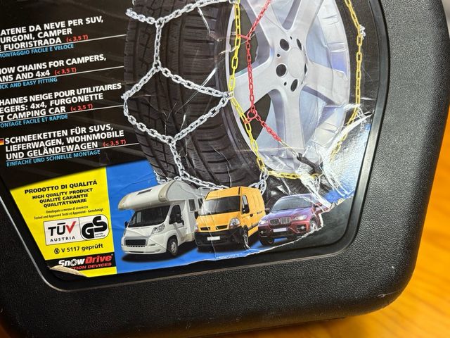 Cadenas autocaravana nieve 5-16 SUV/Camper/4x4