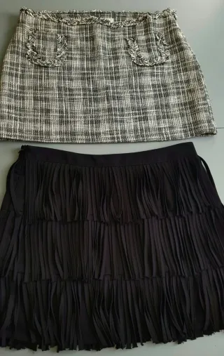 Lote 2 Faldas Zara Talla S/M
