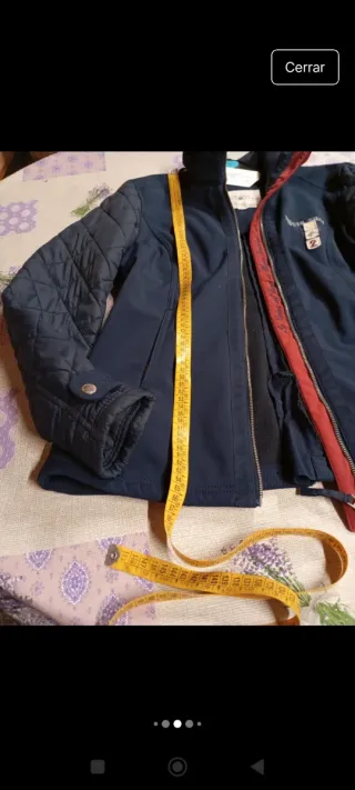 Chaqueta azul Talla M