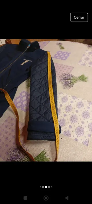 Chaqueta azul Talla M
