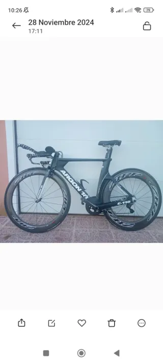 Bicicleta Triatlón Argon 18 E-118