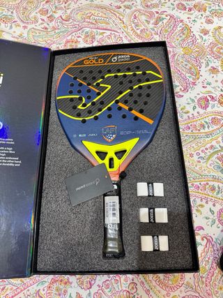 NUEVA Pala Padel Joma Pro Gold 2.0 + Estuche NUEVA