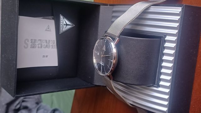 Reloj Junkers Automático Negro/Plata