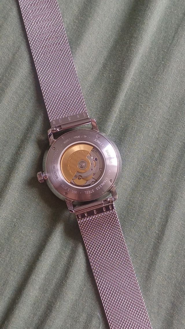 Reloj Junkers Automático Negro/Plata