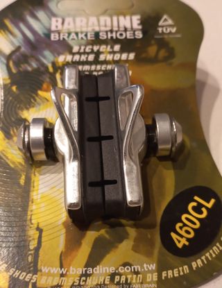 Zapatas Freno Baradine 460CL CA color plata (Par).