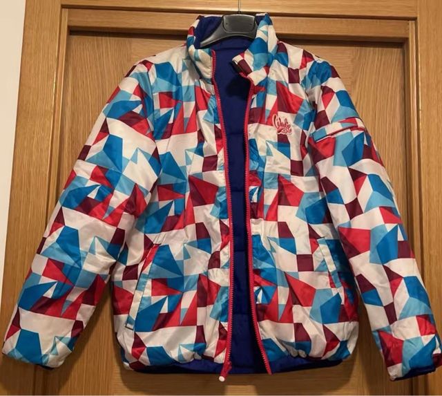 Abrigo de montaña estampado