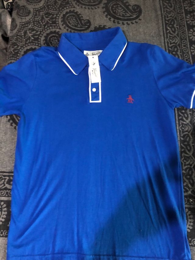 Polo Penguin Azul Nuevo