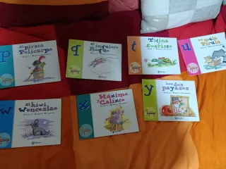 Lote y parte de colección de libros infantiles.