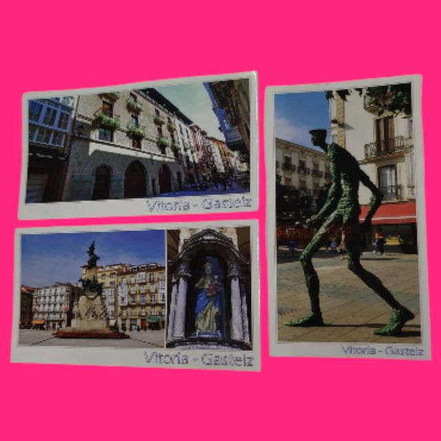 LOTE DE POSTALES IMAGENES DE VITORIA