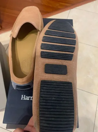 Mocassini uomo beige taglia 40