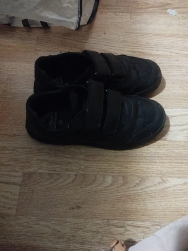 Zapatos niño Pablosky negros velcro T 35