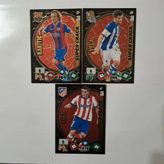 3 Cromos Supercrack Adrenalyn 2014/2015