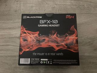 Casco Gaming BLACKFIRE BFX-10 PS4