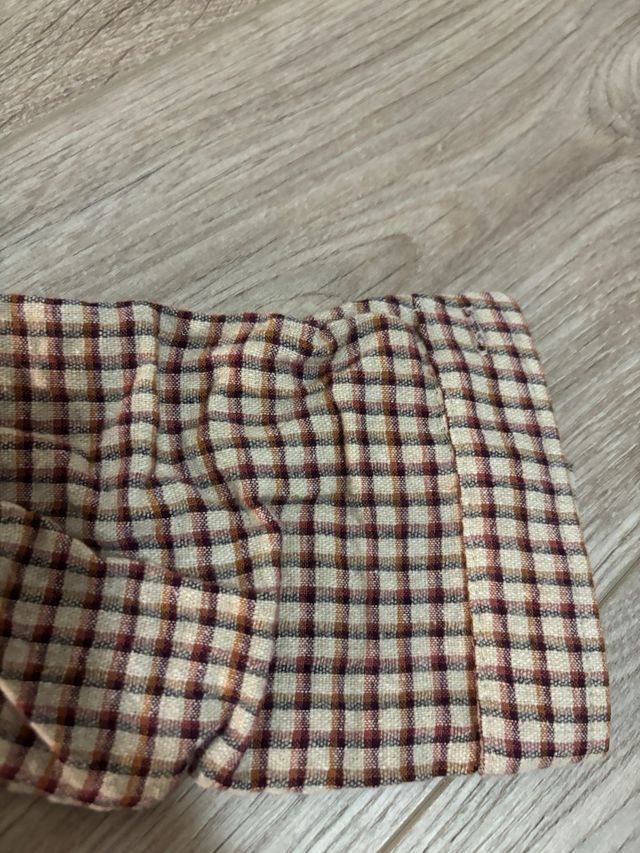 Camisa cuadros Zara niño talla 3