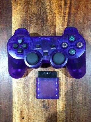 Controller PS2 Joypad viola generico wireless