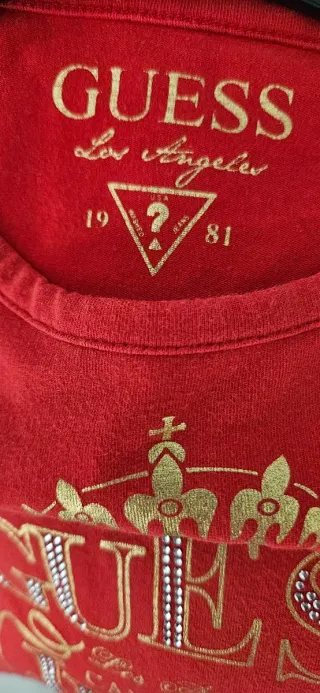 Maglia Guess Bambina Rossa