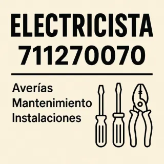 Mantenimiento de electricidad y cerrajería.