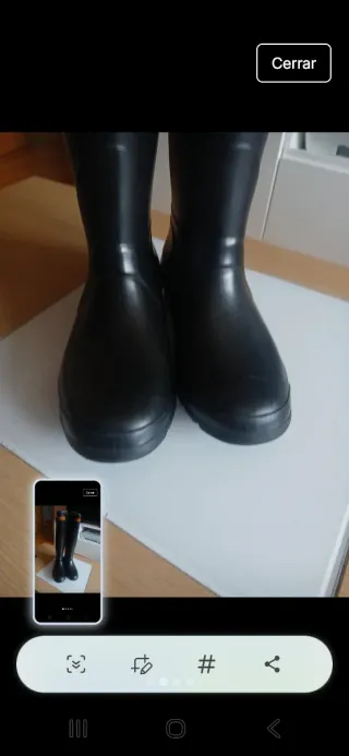 Botas de agua Hispanitas Talla 38 Negras