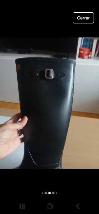 Botas de agua Hispanitas Talla 38 Negras