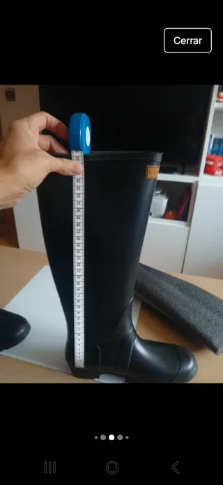 Botas de agua Hispanitas Talla 38 Negras