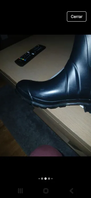 Botas de agua Hispanitas Talla 38 Negras