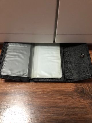 Cartera de hombre negra