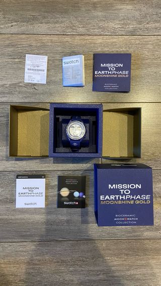 Swatch x Omega Bioceramic Moonswatch – Mission To