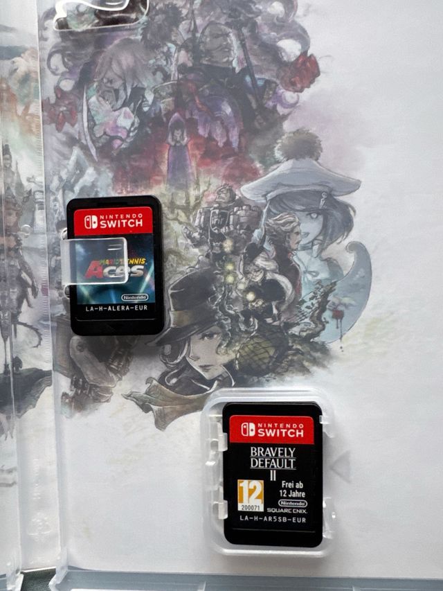 Nintendo Switch: Bravely Default II + Mario Tennis