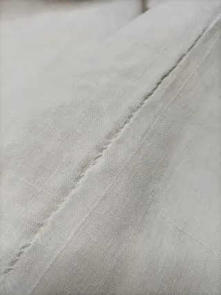 Sábana antigua lino artesanal 2 paños 200x290