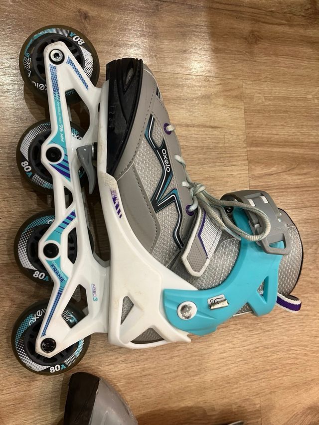 Patines Oxelo Talla 35-38 + Protecciones