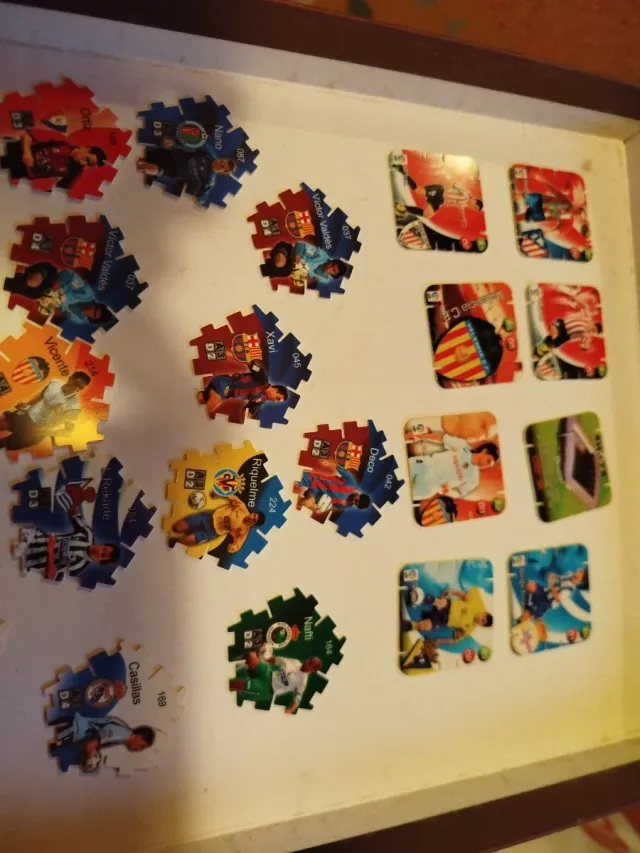 Collezione calciatori Waps, Kraks e Fichas cubos