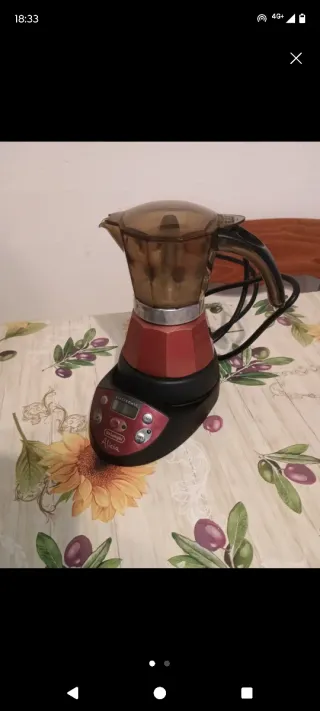 Moka DeLonghi Alicia Rossa
