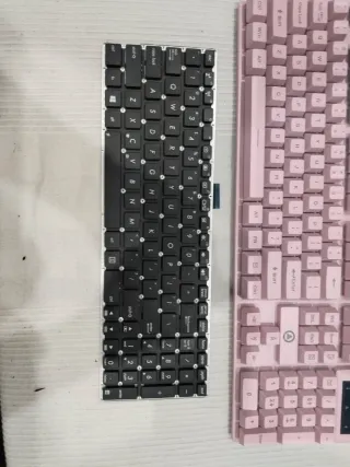 Teclado y placa de teclado