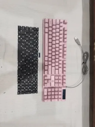 Teclado y placa de teclado