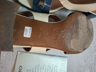 Sandalias GEOX beige y azul