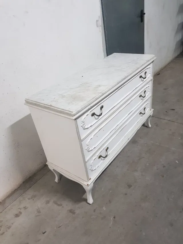 Aparador Isabelino Blanco