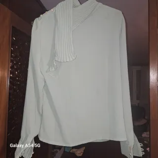 Blusa vintage verde