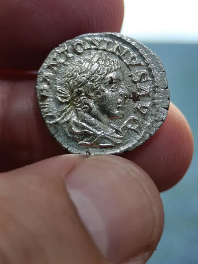 Moneda Romana Emperador Heliogábalo