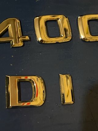 Logo trasero original G400 CDI segunda mano w463