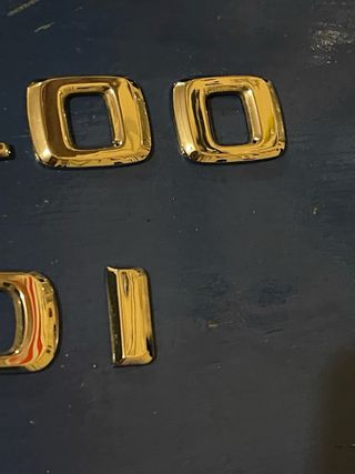 Logo trasero original G400 CDI segunda mano w463